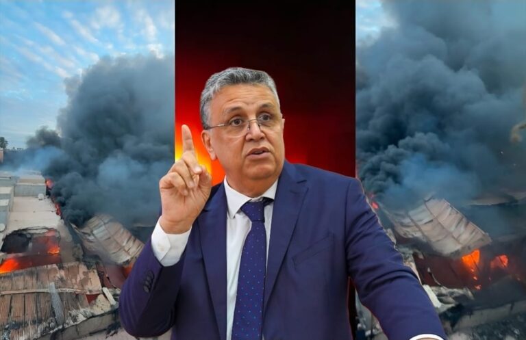 حريق “جنان الجامع” بتارودانت يختبر عدالة وهبي بين دولتين: دولة العاصمة كوزير، ودولة المواطنين كرئيس جماعة