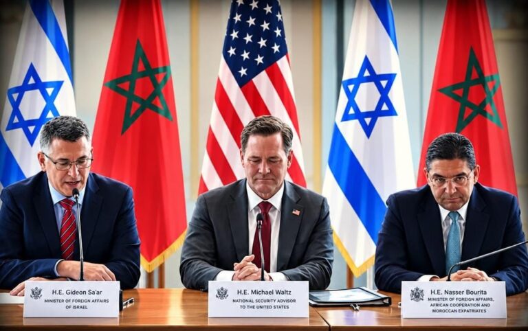 فلسطين والقدس تغيبان عن نص بيان ترقية العلاقات المغربية–الإسرائيلية.. رغم حضورهما في إعلان 2020